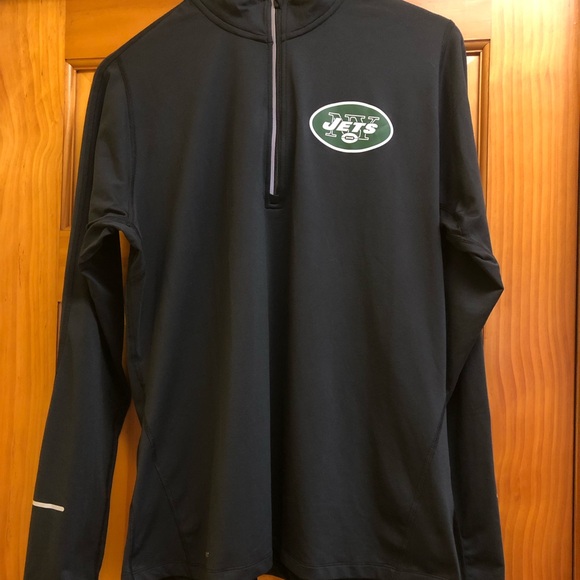 Nike Other - New York JETS XL Nike NFL Team Apparel Dri-Fit Long Sleeve Shirt Men's Black